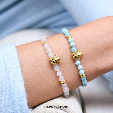 Mini Baby Ganesha x 13 Gemstones | สร้อยข้อมือพระพิฆเนศเบบี้ ปางรวยเสน่ห์ 13 อัญมณีมงคล
