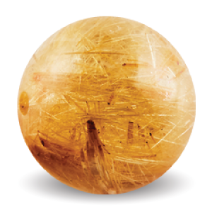 Gold Rutile Quartz