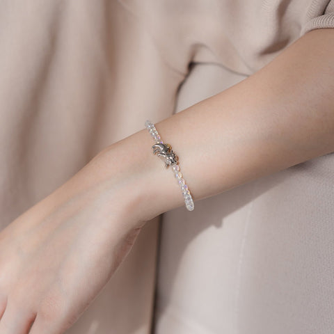 The Astrale - สร้อยข้อมือเทพเจ้าปี่เซียะมงคล อัญมณี Aurora Quartz