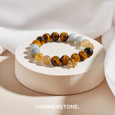 กำไลเสริมดวงอาชีพ | The Goldstream  (8 mm)