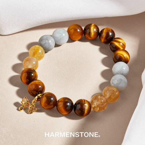 กำไลเสริมดวงอาชีพ | The Goldstream  (8 mm)