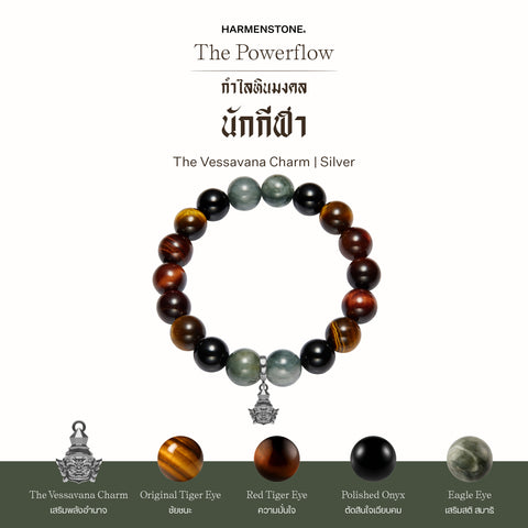 กำไลเสริมดวงอาชีพ | The Powerflow (8 mm)