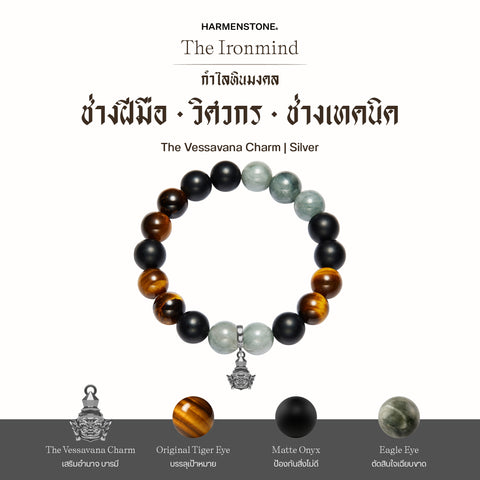 กำไลเสริมดวงอาชีพ | The Ironmind  (8 mm)