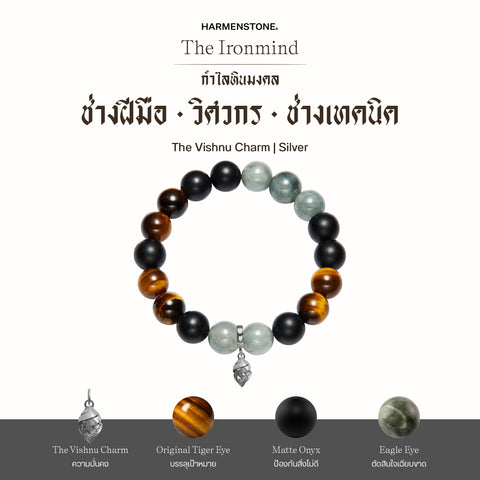 กำไลเสริมดวงอาชีพ | The Ironmind  (8 mm)