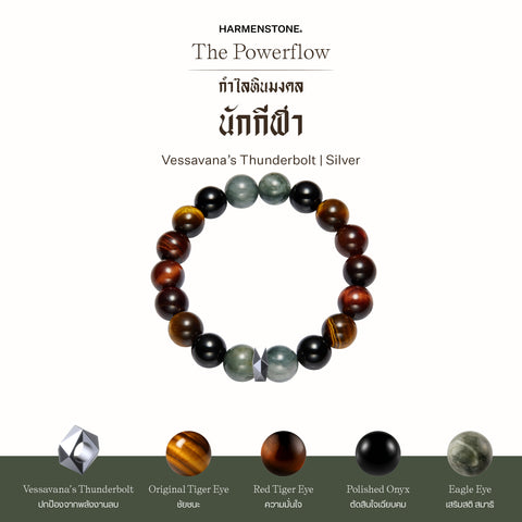 กำไลเสริมดวงอาชีพ | The Powerflow (8 mm)