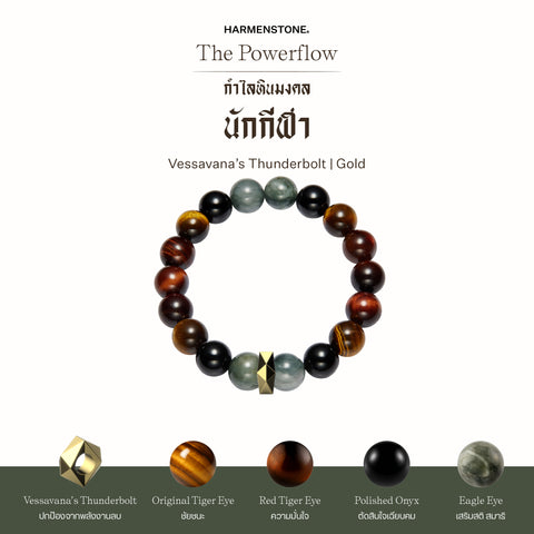 กำไลเสริมดวงอาชีพ | The Powerflow (8 mm)