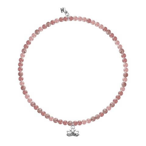 Carmine Quartz | สร้อยข้อมือเบิกเนตรอัญมณีแห่งความรัก 10 องค์เทพ