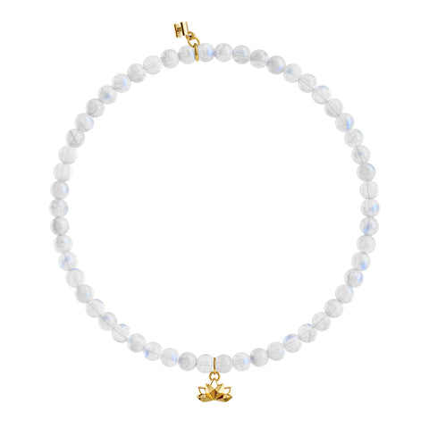 Moonstone | สร้อยข้อมือมงคล 10 องค์เทพ อัญมณีแห่งแสงจันทร์