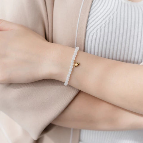 Moonstone | สร้อยข้อมือมงคล 10 องค์เทพ อัญมณีแห่งแสงจันทร์