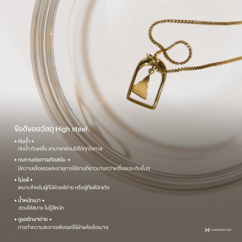 The Classic Necklace | Lakshmi สร้อยคอศักดิ์สิทธิ์พระแม่ลักษมี - Harmenstone Thailand