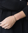 The Suwan Cuff | Celestial White - กำไลข้อมือท้าวเวสสุวรรณบันดาลทรัพย์ - The Vessavana Series - Harmenstone Thailand