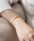 The Suwan Cuff | Golden Blessing - กำไลข้อมือท้าวเวสสุวรรณบันดาลทรัพย์ - The Vessavana Series - Harmenstone Thailand
