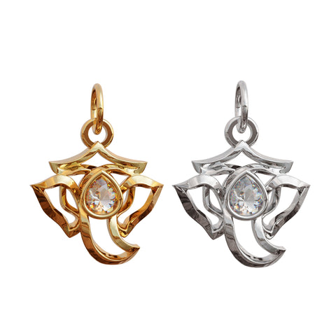 (Voucher) The Ganesha Charm - ชาร์มเงินแท้เบิกเนตร พระพิฆเนศ - The Hindu Gods Series - Harmenstone Thailand